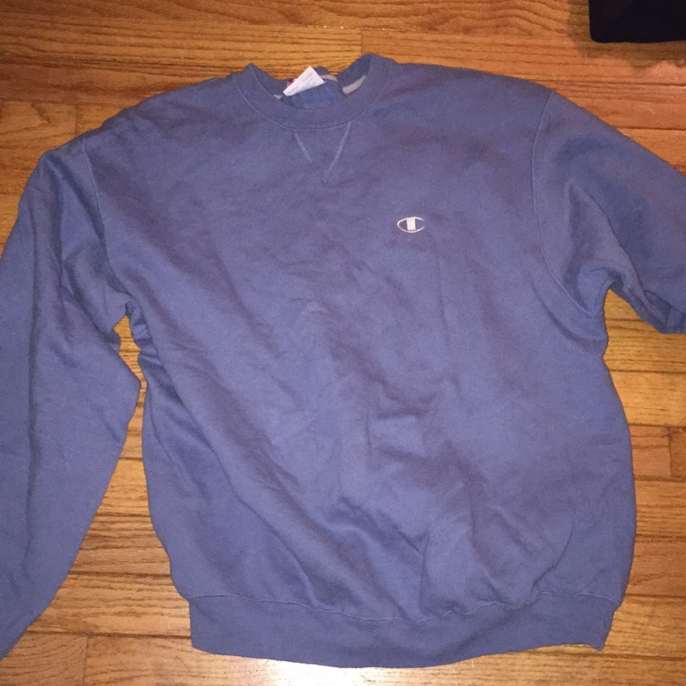 Blue Champion Crewneck